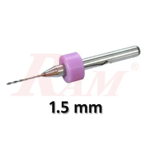 1.5mm Carbide PCB Micro Drilling End Mill Bit