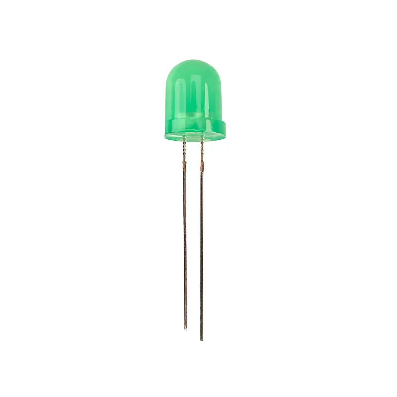 High-Brightness Green LED 8 mm Through-Hole