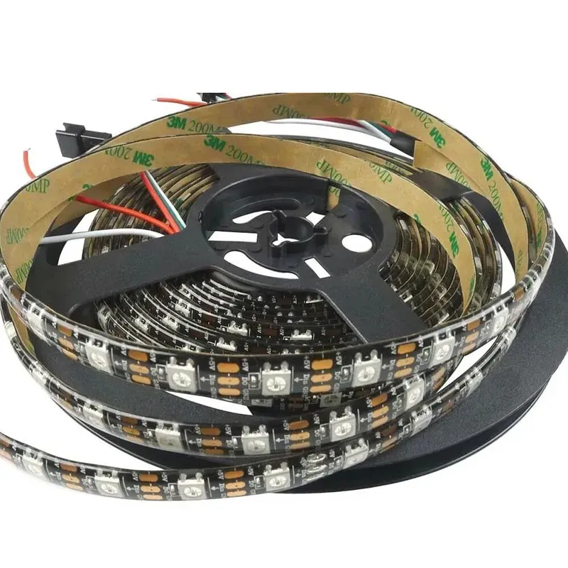 WS2812 Addressable RGB LED Strip 60 LED/m 5V IP65 10mm 5m Reel