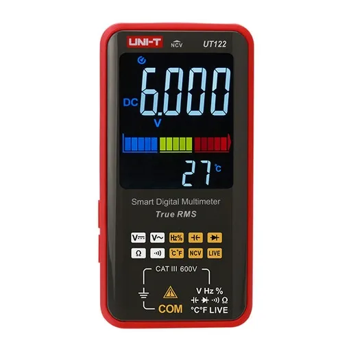 ملتيميتر ذكي UNI-T UT122 بقياس True RMS ومستشعر NCV