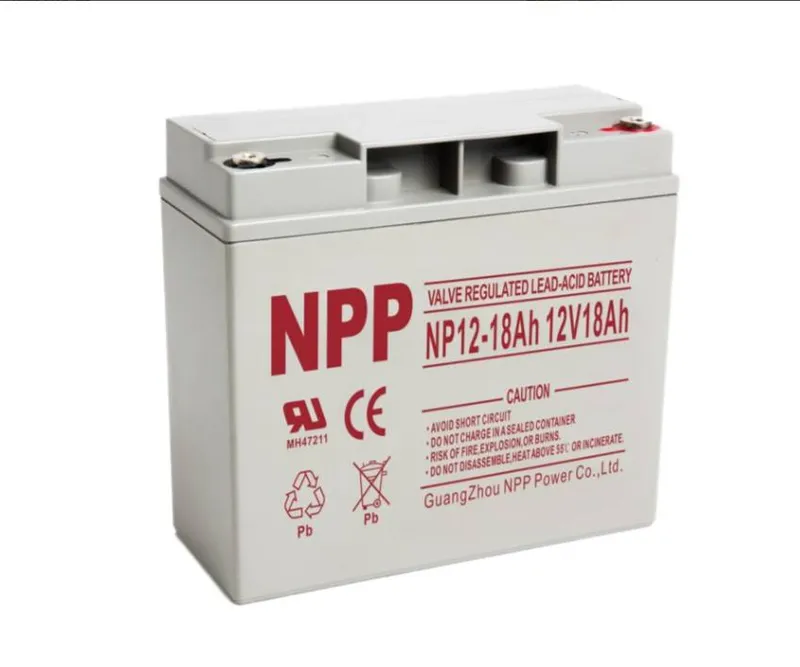 NPP NP12-18Ah Lead Acid Battery 12V 18Ah