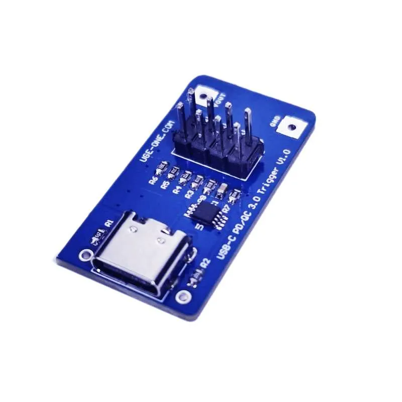 USB PD Fast Charging Voltage Decoy Module, 5V/9V/12V/15V/20V Selectable
