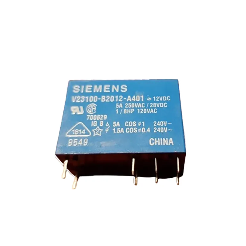 مرحل SIEMENS طراز V23100-B2012-A401 بملف 12VDC