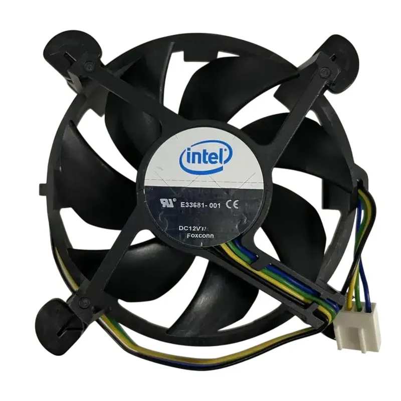 مروحة Intel D34223-001 ‏12 فولت 0.42 أمبير (مستعملة كالجديدة)