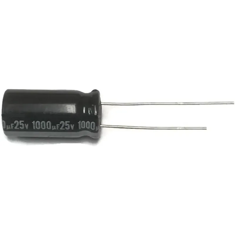 Rubycon 1000uF 25V Aluminum Electrolytic Capacitor 10x20mm