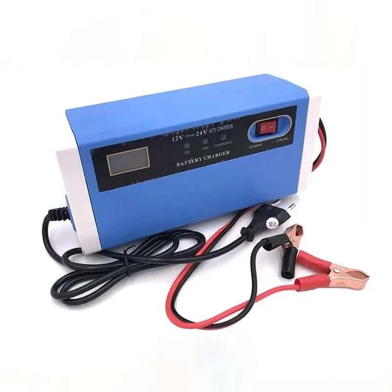 Automatic Smart Car Battery Charger 10A 12V/24V Lead-Acid