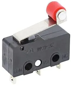 Limit Switch 3-Pin NO/NC 5A 250VAC with Roller
