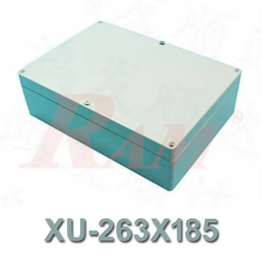 Plastic Project Box XU-263X185 263x185x80 mm