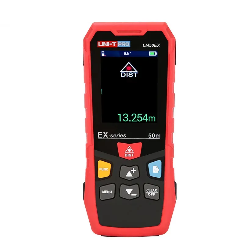 جهاز UNI-T LM50EX لقياس المسافة بالليزر حتى 50 متر