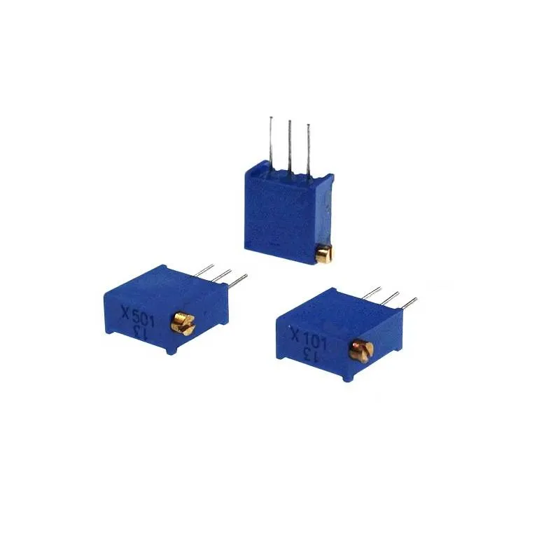 3296X 10K Side-Adjustable Multi-Turn Trimmer Potentiometer