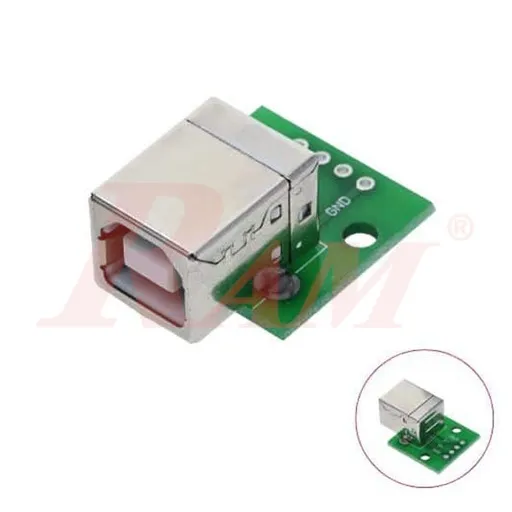 لوحة واجهة USB Type-B أنثى (KIT.USB2)