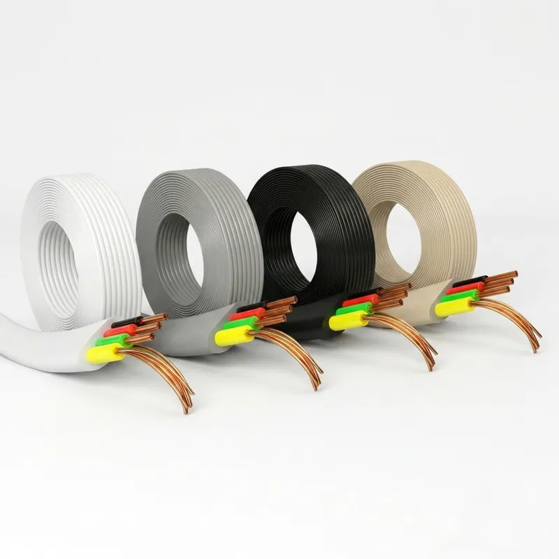 4-Core Telephone Cable 100m, Copper with PVC Insulation