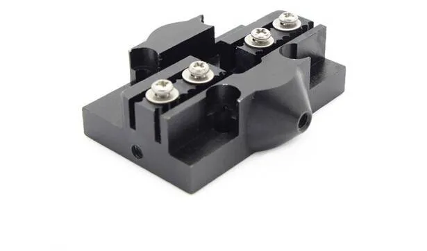 All-Metal Delta 3D Printer Pulley Block for M3 or M4 Rods