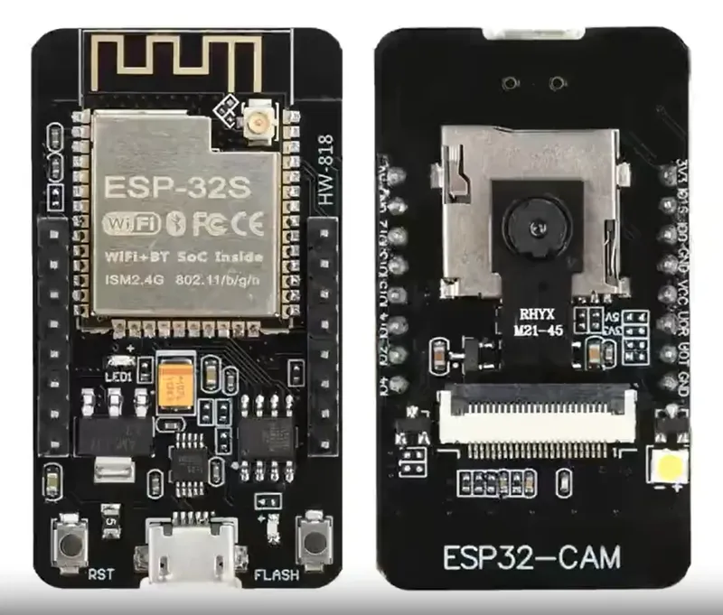 ESP32-CAM Development Board with OV2640 Camera and Micro USB