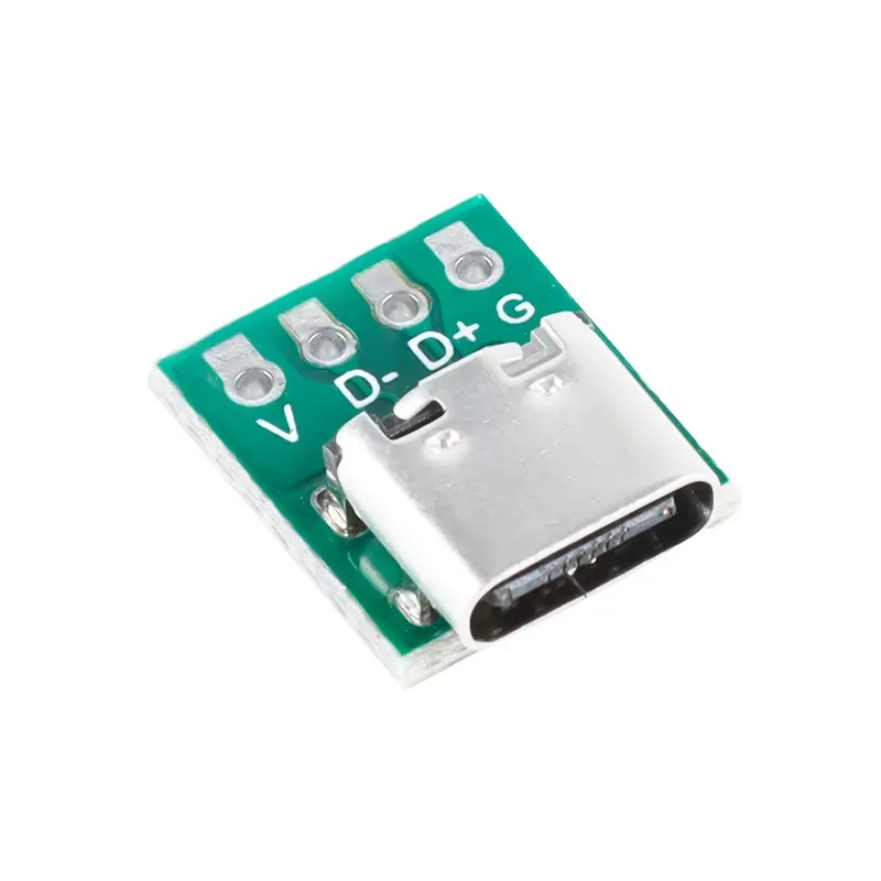 USB 3.1 Type-C 16-Pin to 4-Pin Test Breakout Adapter Board