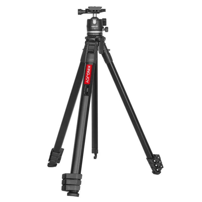 KINGJOY S600+GS10 Aluminum Tripod with 360° Ball Head for DSLR