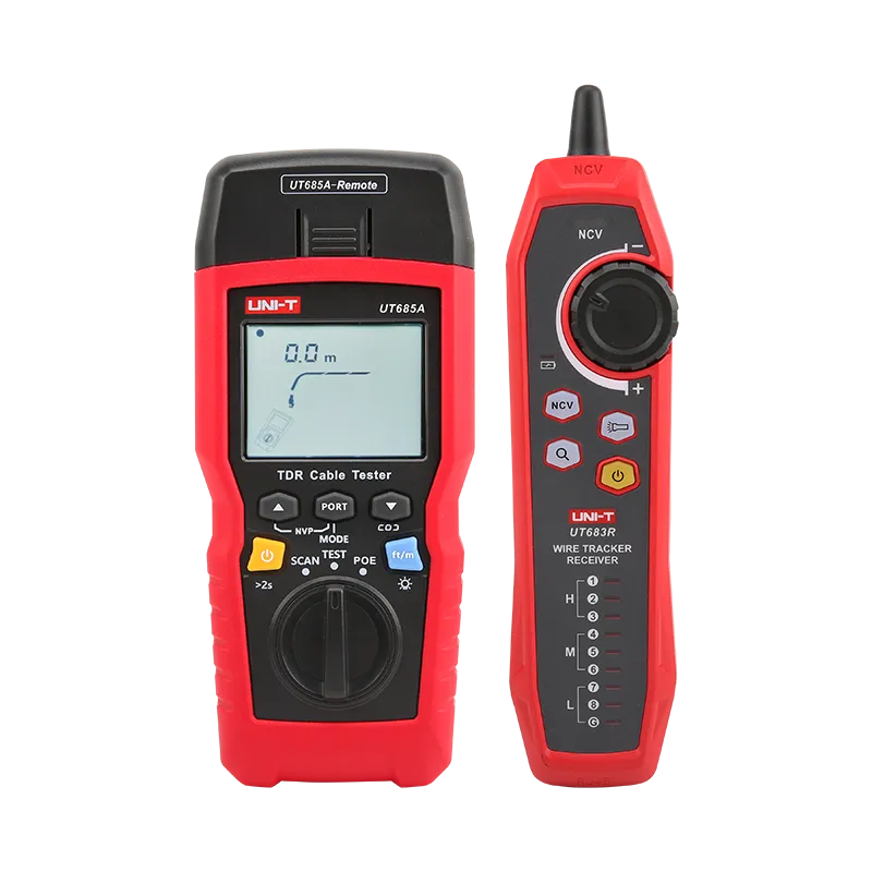 جهاز اختبار الكابلات UNI-T UT685A KIT بتقنية TDR