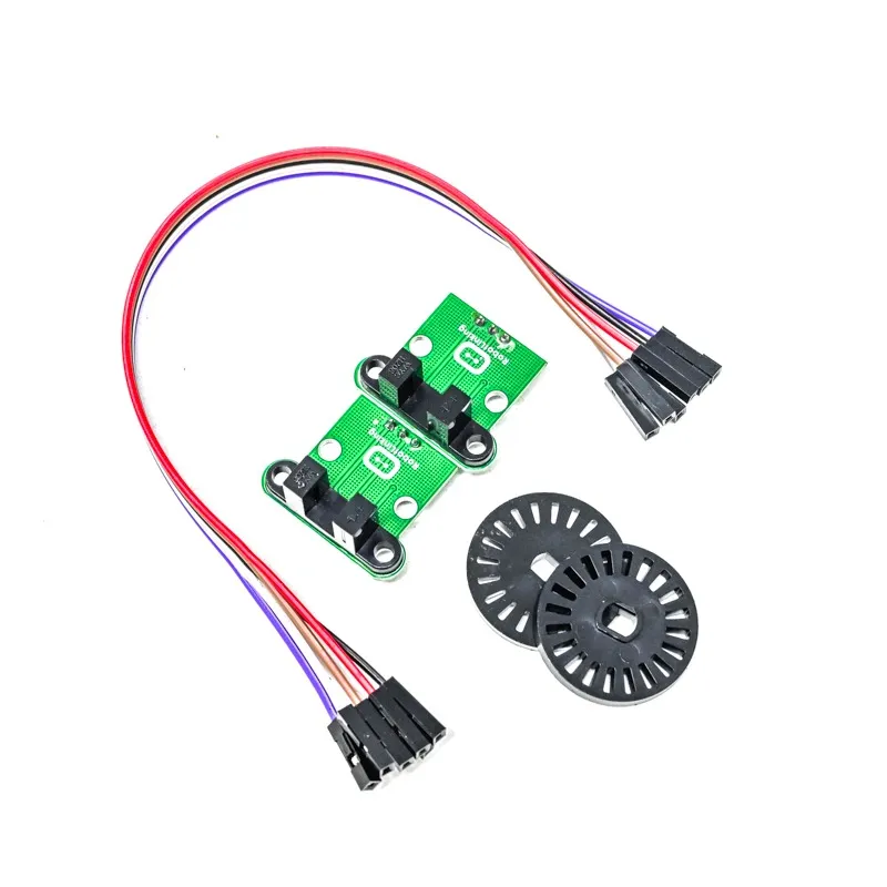 Rotary Encoder with A/B Pulse Output, 24mm Disc, 4.5-5.5V