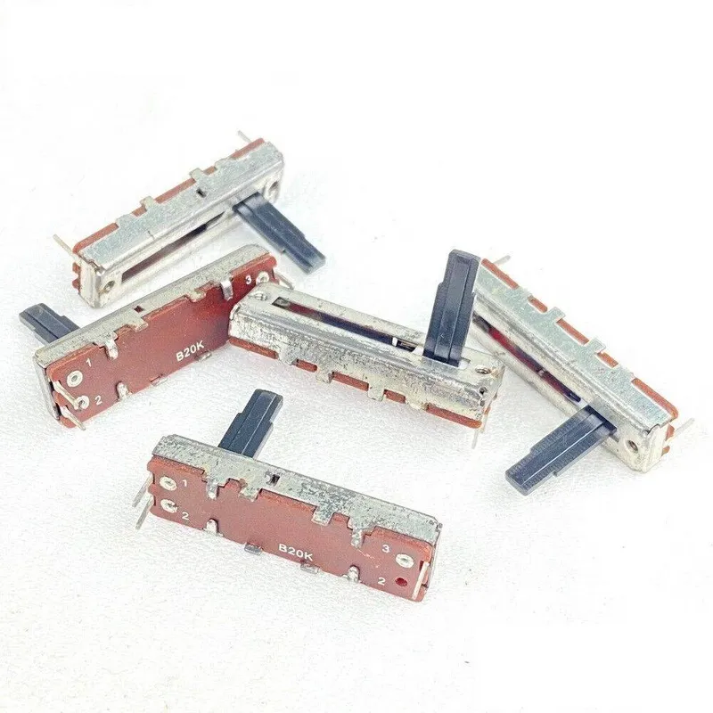 35mm Mixer Fader 20K Single-Channel Straight Slide Potentiometer