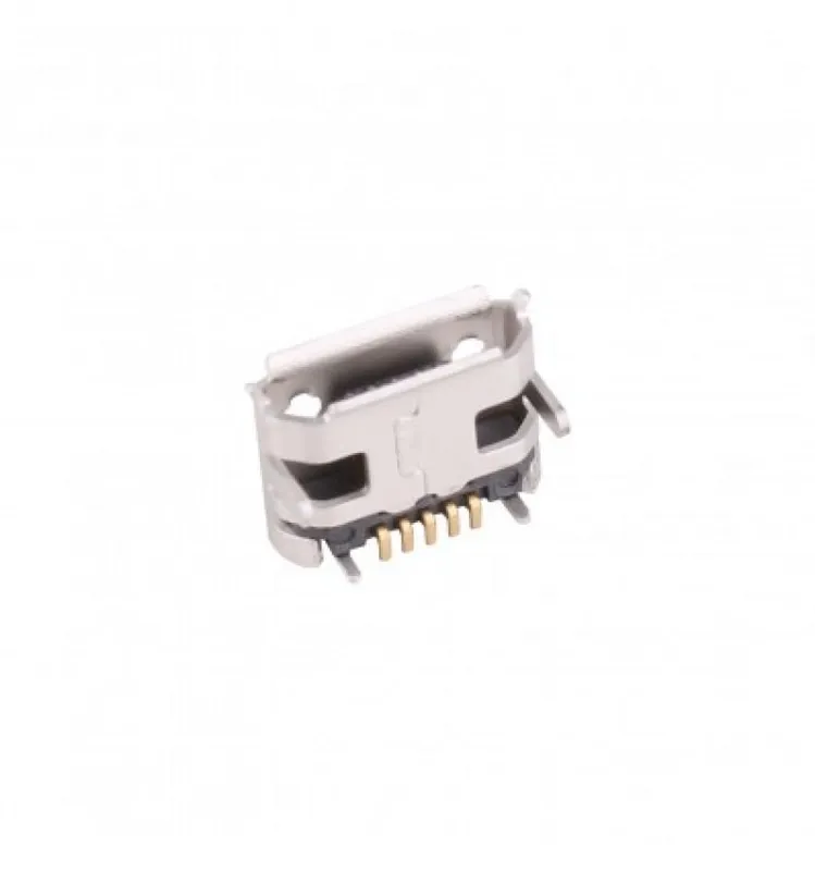 موصل Micro USB أنثى SMD من نوع B بخمسة أطراف الإصدار 2.0