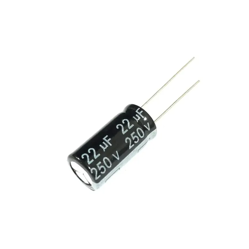 Nichicon Aluminum Electrolytic Capacitor 22µF 250V 10x20mm
