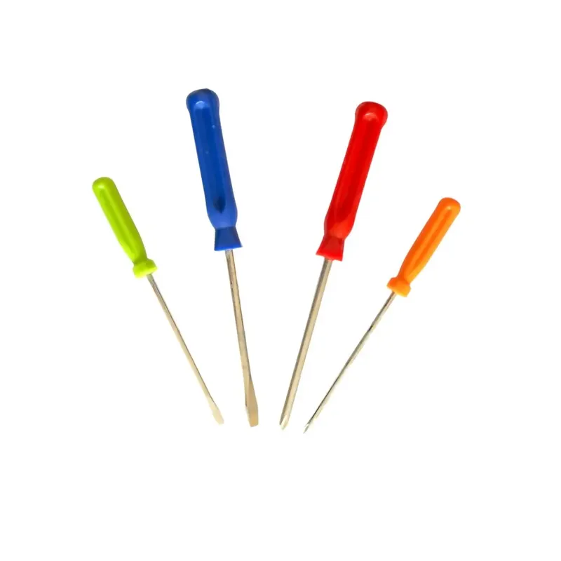 4-Piece Precision Screwdriver Set 3x70mm & 5x80mm