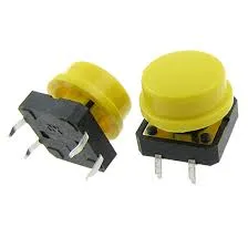 Tactile Push Button 12x12mm 4-Pin DIP with Cap
