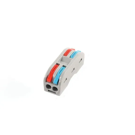 WAGO PCT-222M Lever Wire Connector, 2-In 2-Out