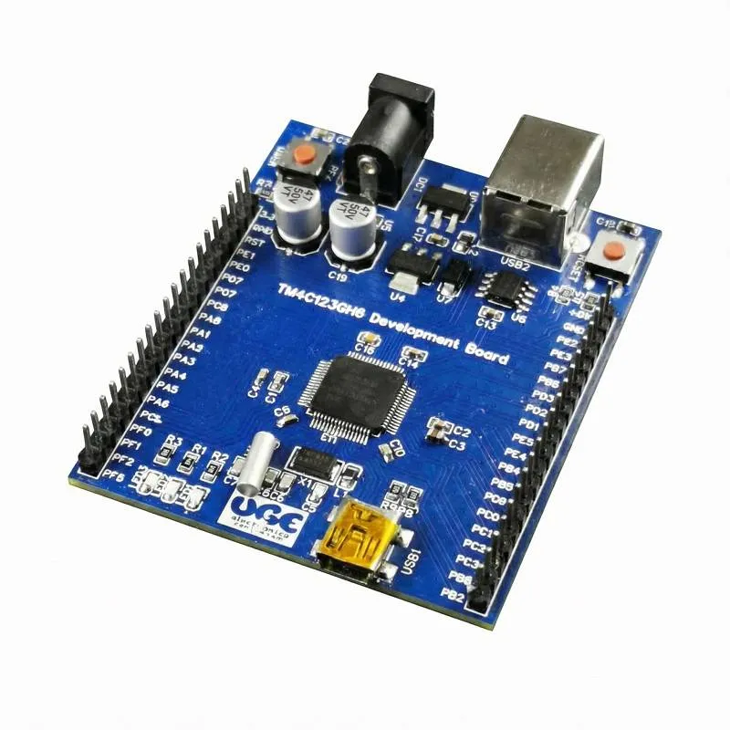 لوحة تطوير TM4C123GH6 Basic مع منفذ USB-Serial بشريحة CH340N