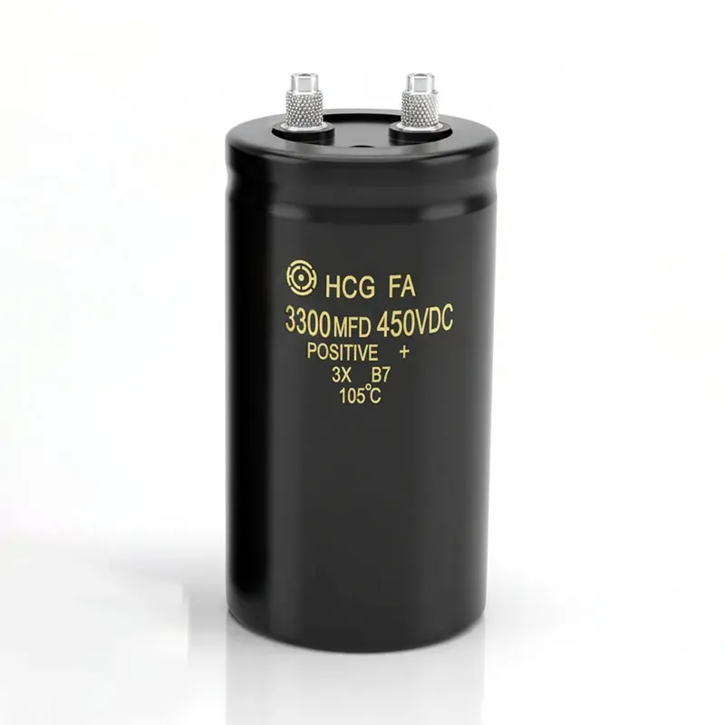 Screw Terminal Aluminum Electrolytic Capacitor 3300µF 450V
