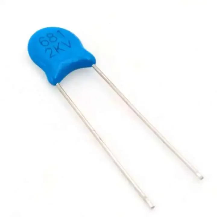 Ceramic Disc Capacitor 680pF 2kV ±10% Through Hole