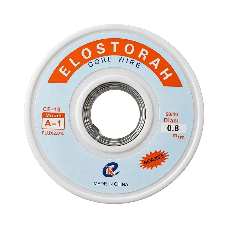 Solder Wire 0.8mm 60/40 Tin-Lead Flux Core 100 g