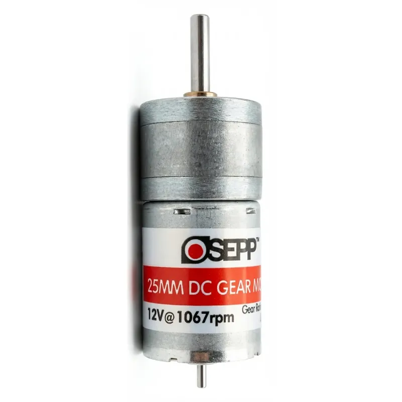 OSEPP LS-00085 1067 RPM 12V DC Metal Gear Motor 1:10.3