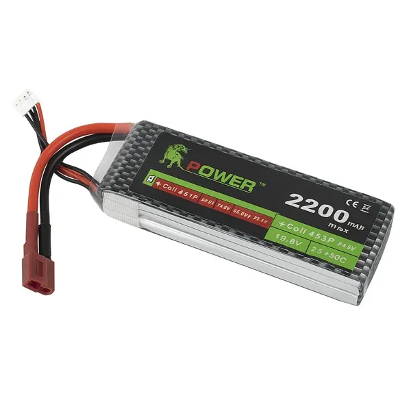 LiPo Battery 11.1V 2200mAh 25C 3S1P with JST Connector