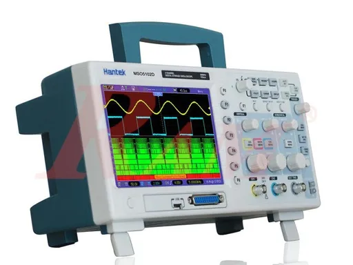 أوسيلوسكوب رقمي Hantek MSO5102D بعرض نطاق 100 ميجاهرتز ومحلل منطقي