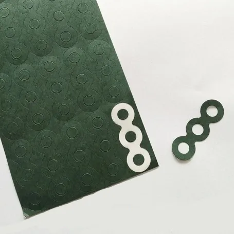18650 Battery Insulation Paper Hollow Ring 0.25mm (1 pc, Dark Green)