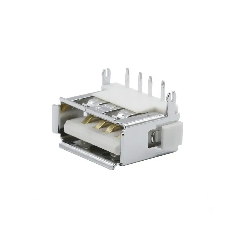 XUBF-012-0403-B USB Type-A Female Right Angle PCB Connector 4-Pin