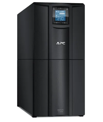 جهاز UPS من APC بسعة 3000VA مع شاشة LCD وجهد 230 فولت ‏SMC3000I