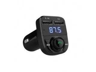جهاز HY-82 للسيارة بلوتوث وMP3 وFM مع شاحن USB مزدوج
