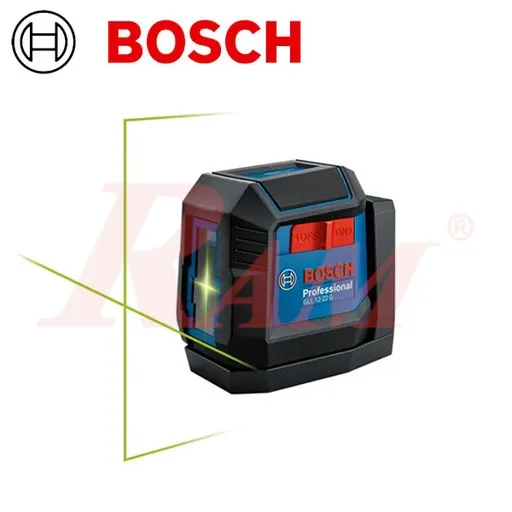 BOSCH GLL 12-22G Green Line Laser Level, 2 Lines