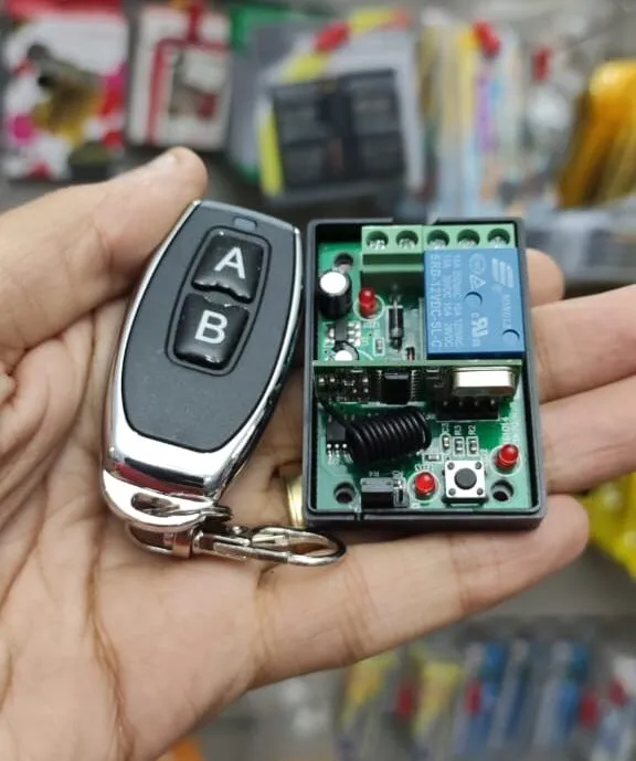 Wireless Remote Control Relay 12V 1-Channel 50m with Transmitter