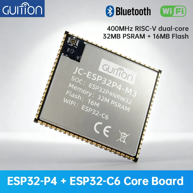 وحدة ESP32-P4 الأساسية JC-ESP32P4-M3-C6 مع 16 ميجابايت فلاش و32 ميجابايت PSRAM