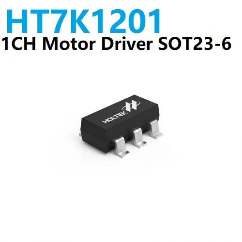 HT7K1201 Single-Channel 6V 1.3A DC Motor H-Bridge Driver
