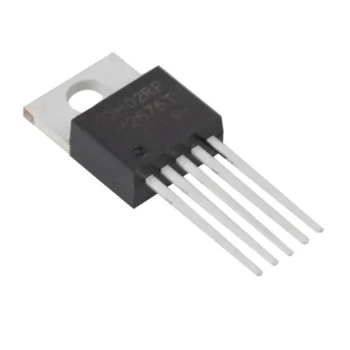 منظم جهد هابط LM2575T-5 بخرج 5 فولت وتيار 1 أمبير (TO-220-5)