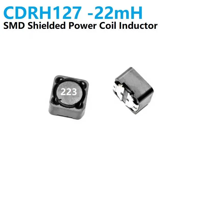 22mH Shielded SMD Power Inductor CDRH127 12x12x10mm