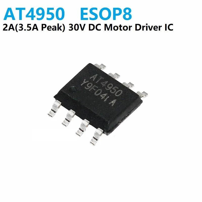 AT4950 Full-Bridge PWM DC Motor Driver 8-32V 2A ESOP8
