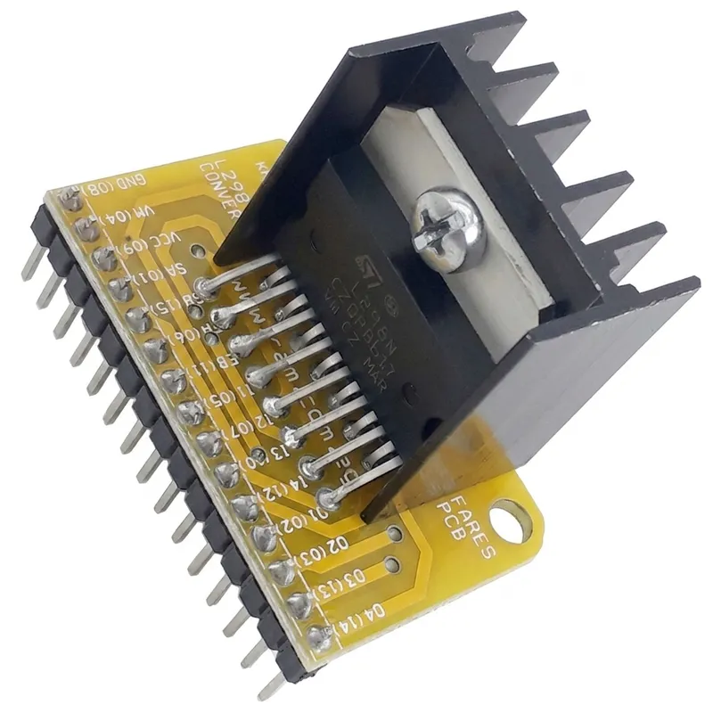 L298 Dual H-Bridge Motor Driver Breakout with Pin Headers
