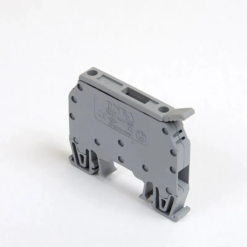 MRK-S Fused Screw Rail Terminal Block 6mm² 6.3A 750V