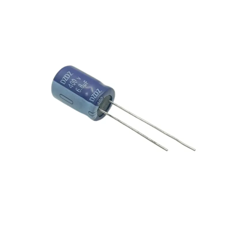 مكثف إلكتروليتي 6.8µF 400V بتركيب ثقبي