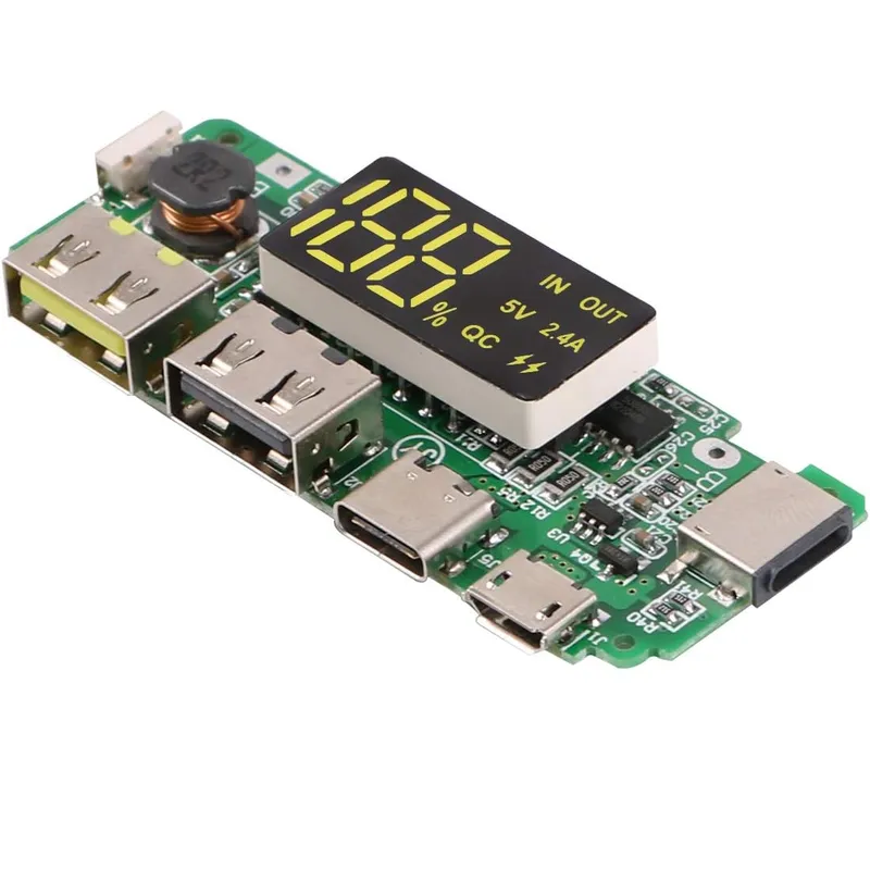 Power Bank Charging Module 5V 2.4A Dual USB with LED Display